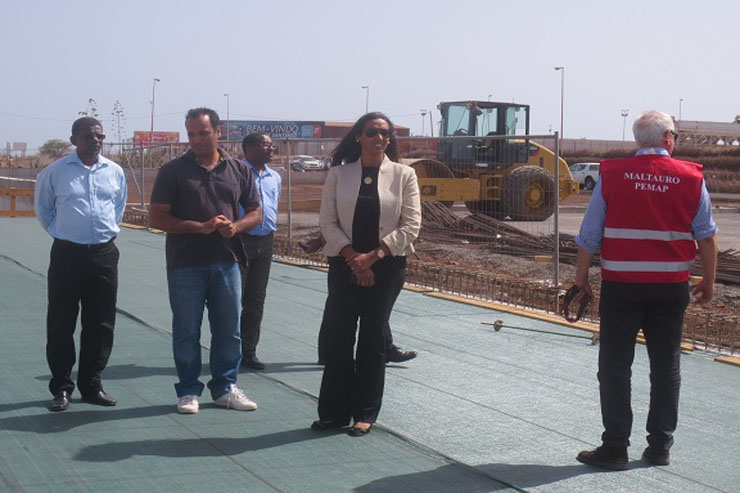 Visita às obras do Aeroporto da Praia - 31 de Maio de 2016 